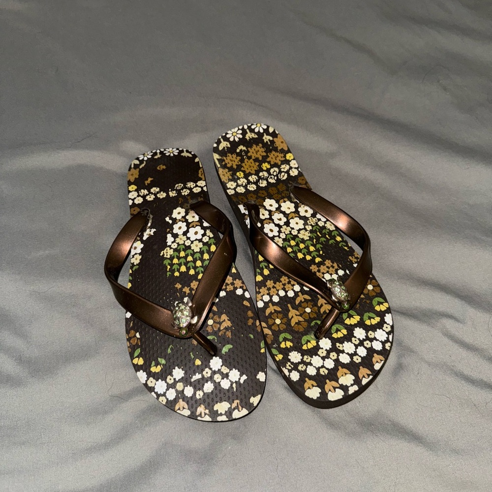 Floral Women's Flip Flops Brighton
